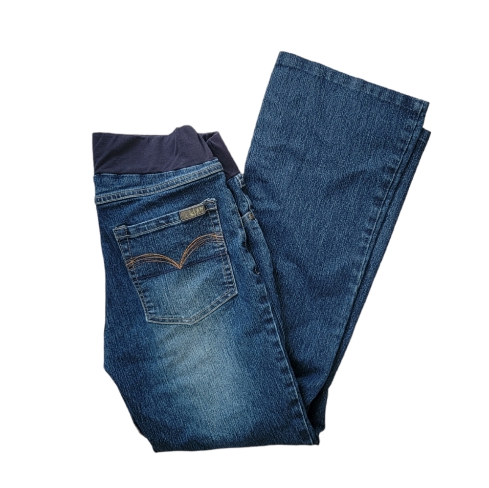 Kika Maternity Dark Wash Bootcut Jeans Size XL